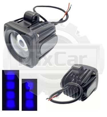 Фонарь (синяя бегущая линия) (9pcs*3W / 10-80V DC)