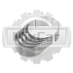 Вкладыши шатунные Isuzu 3KR1 / 3KR2 (std) (3 пары) (50mm) Ширина 22 мм