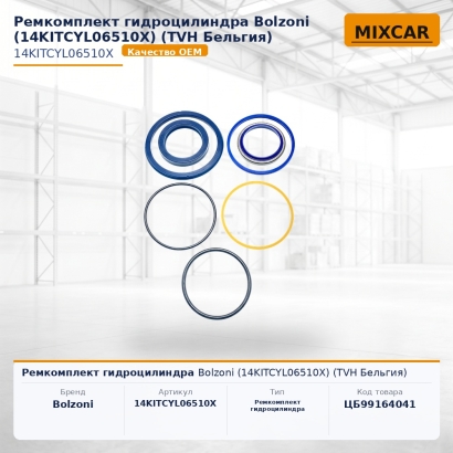 Ремкомплект гидроцилиндра Bolzoni (14KITCYL06510X)
