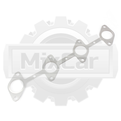 Прокладка выпускного коллектора Kubota V3300 / V3600 / V3800 (металл)