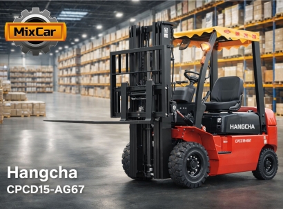 Погрузчик вилочный Windstorm FD16T-22 (Hangcha CPCD15-AG67) (Мачта 4,5 м) 40 часов наработка