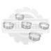 Вкладыши коренные Toyota 2J / 5P (0.25)