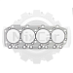 Прокладка ГБЦ Isuzu 4JG1 / 4JG2 (металл) (8-970-66196-0)