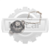 Крышка радиатора Komatsu FD25T-16 / Toyota 7-8 / Mitsubishi F15N
