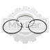 Кольца поршневые Mitsubishi S4E (94mm) (на 1 цилиндр)