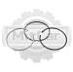 Кольца поршневые Mitsubishi S4S-II / S6S-DT / Nissan 33L4C (0.5) (4 mm) (на 1 цилиндр)