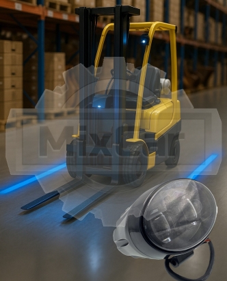Фонарь (синяя линия) (6pcs*5W / 10-80V DC)