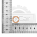Шайба трубки обратки Isuzu 4LB1 / 4JG2 / Kubota V1505 (8-94104-993-0)