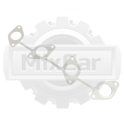 Прокладка выпускного коллектора Kubota V3307 (1G77212350) (металл)