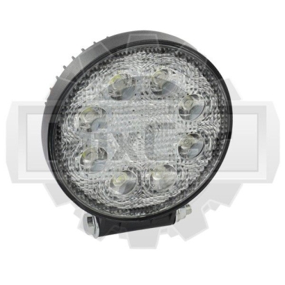 Фара светодиодная универсальная (8pcs*3W / 10-30V / 24W/ DC) (круглая)