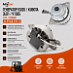 Генератор Isuzu 3LD1 / Kubota V1505  (12V / 20Amp) (8-97048-970-1)