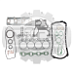 Ремкомплект двигателя Isuzu 4JB1 (металл)