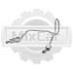 Трубка топливная Yanmar 4TNV94 / 98 (№4) / (12990-85984-0)