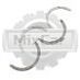 Полукольца коленвала Komatsu S4D106 / Yanmar 4TNV106 (12390002930) Тайвань
