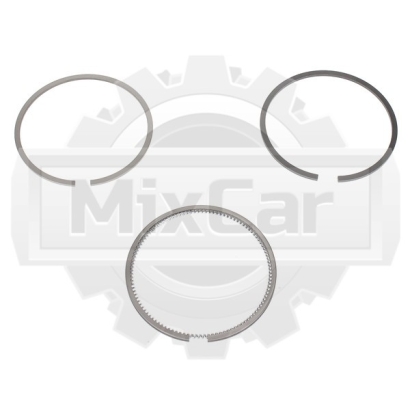 Кольца поршневые Komatsu 4TNV84 / 3D84 / 3TNV84 (std) (2*2*4) (на 1 цилиндр)