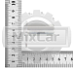 Ось TFN CPCD25 / Hangcha CPCD20-35 / CPD20-35