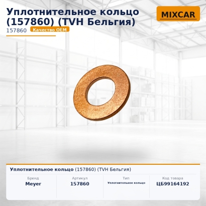 Уплотнительное кольцо (157860)