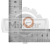 Кольцо уплотнительное маслосливного отверстия Nissan H15 / K25 (1102601M02)