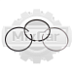 Кольца поршневые Mitsubishi S4S-I / S4E-I (0.5) (4.5 mm) (на 1 цилиндр)