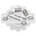 Комплект фиксации тормозной колодки Yale 25-35RK / TK (5800513-34)