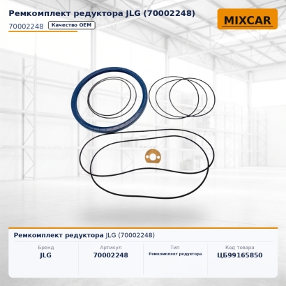 Ремкомплект редуктора JLG (70002248)