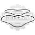 Ремень клиновидный Mitsubishi FD15NT / (0591012058)