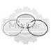 Кольца поршневые Toyota 1DZ (0.5) (1 цилиндр)