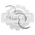 Полукольца коленвала Xinchai 495 / 498BPG (std) Толщина 2,5mm