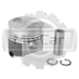 Поршень Kubota V2403 / V2203 / D1703 (0.5) (Плоский) (2.5*2*5) (D87.5*H80) (Кольцо с конусом)