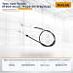 Трос газа Toyota 6FD20-30 / 2Z，7FD20-30，7FDJ35 / 2Z (26620-23440-71) (1390mm)