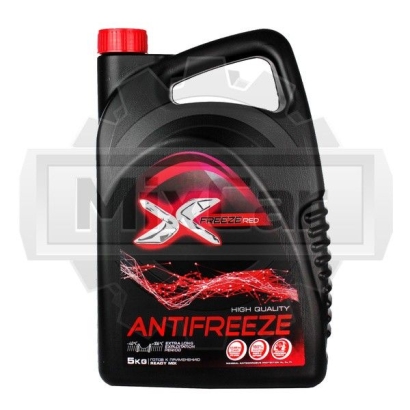 Антифриз X-FREEZE Red готовый -40C красный 5 кг